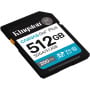 Karta pamięci Kingston SD 512GB Canvas Go Plus SDG4/512GB - 200|160MB|s, Class 10, UHS-I, U3, V30