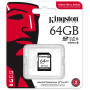 Karta pamięci Kingston SD 64GB Industrial SDIT/64GB - 100|80MB|s, Class 10, UHS-I, U3, V30, A1, Czarna