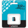 Karta microSD Kingston 512GB Canvas Go Plus SDCG4/512GBSP - Class 10, UHS-I, U3, V30, A2