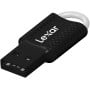 Pendrive Lexar 128GB JumpDrive V40 LJDV040128G-BNBNG - USB 2.0, Czarny