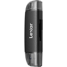 Czytnik kart Lexar Dual-Slot USB-A/C Reader LRW300U-BNBNG - USB 3.2 Gen 1, SD|MICROSD|SDHC|SDXC