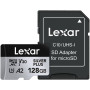 Karta pamięci Lexar microSDXC 128 GB Professional SILVER PLUS LMSSIPL128G-BNANG - 205|150MB|s, UHS-I, C10, A2, V30, U3