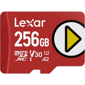 Karta pamięci Lexar microSDXC 256 GB PLAY LMSPLAY256G-BNNNG - Class 10, U3, V30, A2