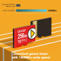 Karta pamięci Lexar microSDXC 256 GB PLAY LMSPLAY256G-BNNNG - Class 10, U3, V30, A2