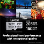 Karta pamięci Lexar microSDXC 512 GB Professional SILVER PLUS LMSSIPL512G-BNANG - 205|150MB|s, UHS-I, C10, A2, V30, U3