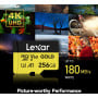 Karta pamięci Lexar microSDXC 256 GB Professional Gold LMSGOLD256G-BNNNG - 280|180MB|s, UHS-II, C10, A1, V60, U3