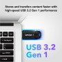 Pendrive Lexar 256GB JumpDrive S80 LJDS080256G-BNBNG - USB 3.2 Gen 1, 150MB|s|60MB|s, Czarny