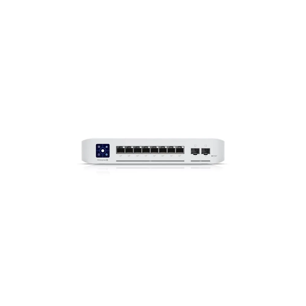 Switch zarządzalny Ubiquiti USW-ENTERPRISE-8-POE-EU, Layer 3, 8x 2,5GbE RJ45, 2x 10GbE SFP+, PoE+ 120W | Sklep ITnes.pl, IT for 