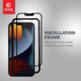 Szkło hartowane Crong Anti-Bacterial 3D Armour Glass CRG-AB3DAG-IP13P - do iPhone 16e|iPhone 14|iPhone 13|iPhone 13 Pro