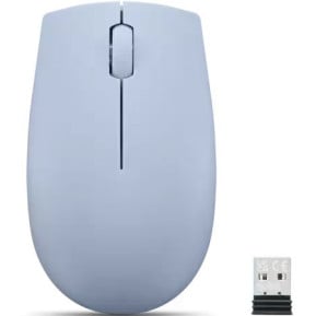 Mysz bezprzewodowa Lenovo 300 Wireless Compact Mouse GY51L15679 - 1000 dpi, Bateria AA, Niebieska