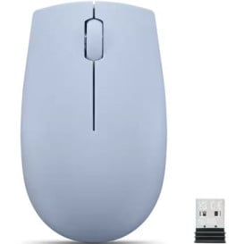 Mysz bezprzewodowa Lenovo 300 Wireless Compact Mouse GY51L15679 - 1000 dpi, Bateria AA, Niebieska