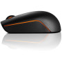 Mysz bezprzewodowa Lenovo 300 Wireless Compact Mouse GX30K79401 - 1000 dpi, Czarna