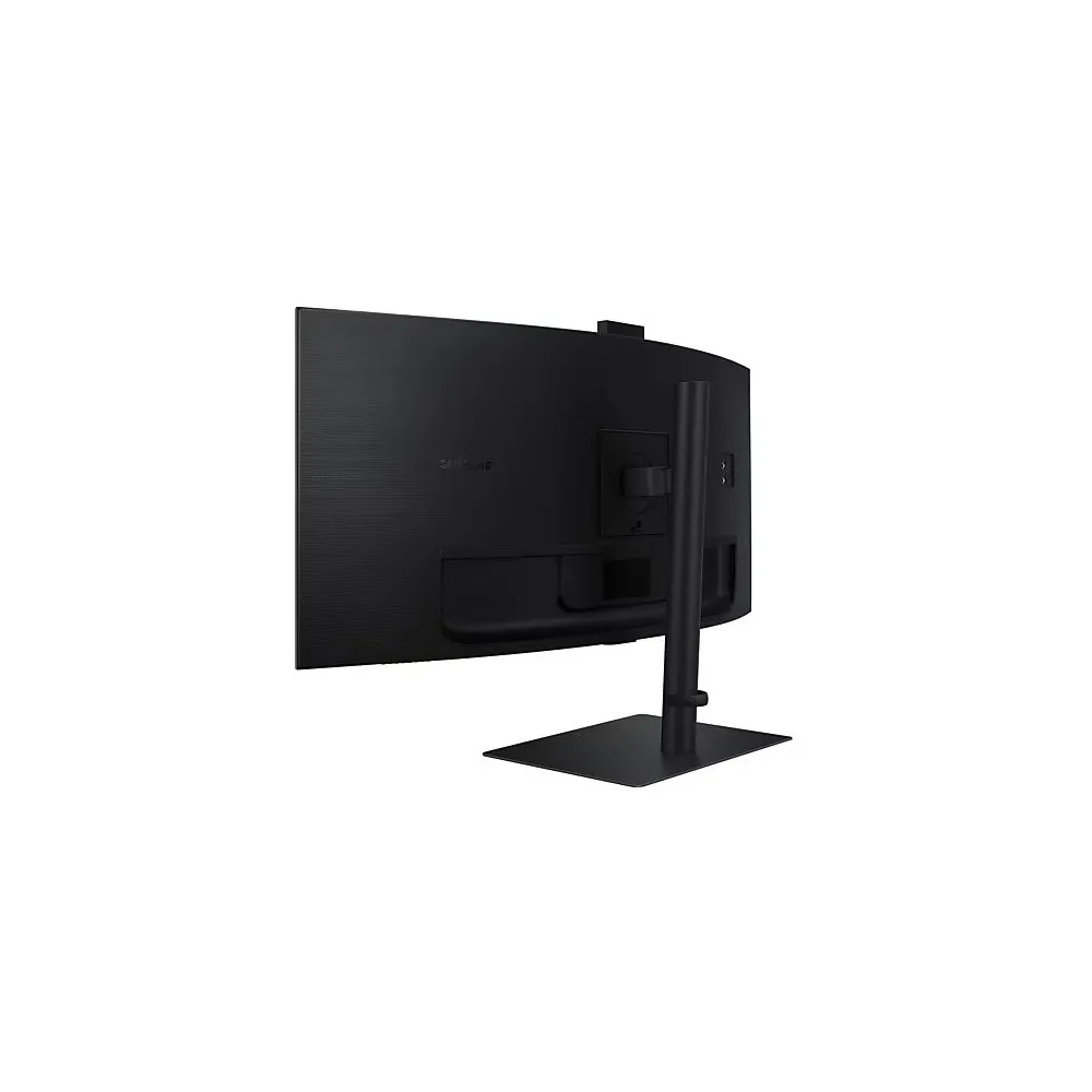 Monitor Samsung ViewFinity S6 S65VC LS34C652VAUXEN - 34"/3440x1440 (UWQHD)/100Hz/21:9/zakrzywiony/VA/FreeSync/5 ms/kamera/USB-C/Czarny - zdjęcie
