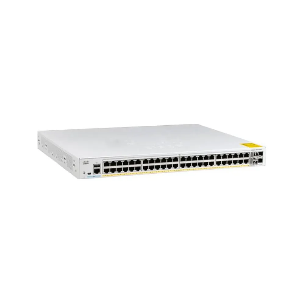 Switch zarządzalny Cisco C1000-48P-4G-L, 48x 100|1000Mbps RJ45, 4x 1000Mbps SFP, POE+ 370W | Sklep ITnes.pl, IT for BUSINESS