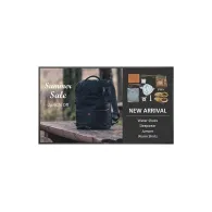 Monitor AG Neovo QM-5502, 54,6", 3840x2160 (4K), 76Hz, IPS, 5 ms, Czarny | Sklep ITnes.pl, IT for BUSINESS