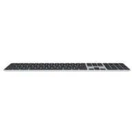 Klawiatura bezprzewodowa Apple Magic Keyboard z Touch ID MMMR3B/A - UK, Czarna, Srebrna