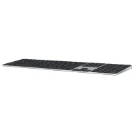 Klawiatura bezprzewodowa Apple Magic Keyboard z Touch ID MMMR3B/A - UK, Czarna, Srebrna