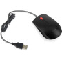 Mysz przewodowa Lenovo Fingerprint Biometric USB Mouse Gen 2 4Y51M03357 - czytnik linii papilarnych, Czarna