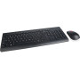 Zestaw bezprzewodowy klawiatury i myszy Lenovo Essential Wireless Combo 4X30M39472 - German 129, Układ niemiecki, Czarny