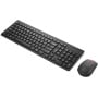 Zestaw bezprzewodowy klawiatury i myszy Lenovo Essential Wireless Combo Gen 2 4X31R64453 - US English 103P, Czarny