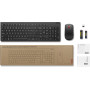 Zestaw bezprzewodowy klawiatury i myszy Lenovo Essential Wireless Combo Gen 2 4X31R64453 - US English 103P, Czarny
