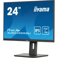 Monitor iiyama ProLite XUB2495WSU-B7, 24,1", 1920x1200 (WUXGA), 75Hz, 16:10, IPS, 4 ms, pivot, Czarny | Sklep ITnes.pl, IT for B