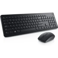 Zestaw bezprzewodowy klawiatura i mysz Dell KM3322W 580-AKGP - Czarny