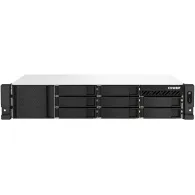 Serwer NAS QNAP Rack TS-873AEU-RP-0ZC, Rack (2U), Ryzen V1500B, 16GB RAM, 64TB, 8 wnęk, 2 x M.2, 3 lata Carry-in | Sklep ITnes.p