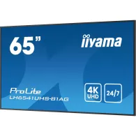 Monitor iiyama ProLite LH6541UHS-B1AG, 64,6", 3840x2160 (4K), VA, 6,5 ms, Czarny | Sklep ITnes.pl, IT for BUSINESS