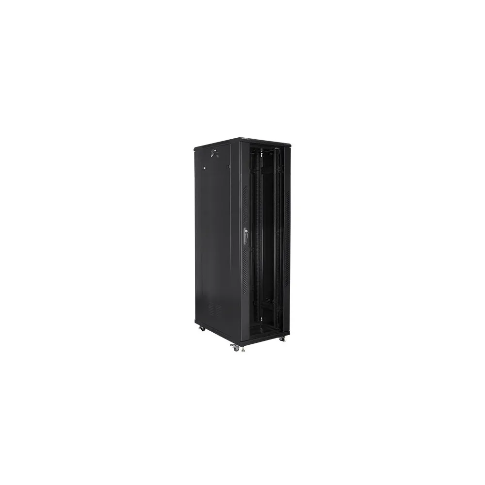 Szafa rack 19" 42U Lanberg FF01-8042-12B, 800 x 1000 x 2047 mm, drzwi szklane | Sklep ITnes.pl, IT for BUSINESS