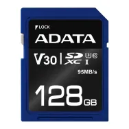 Karta pamięci ADATA Premier Pro SDXC 128GB ASDX128GUI3V30S-R - Niebieska, Czarna | Sklep ITnes.pl - IT for BUSINESS