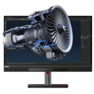 Monitor Lenovo ThinkVision 27 3D 63F1UAT3EU, 27", 3840x2160 (4K), 60Hz, IPS, HDR, 4 ms, pivot, USB-C, Czarny | Sklep ITnes.pl, I