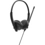 Zestaw słuchawkowy Dell Wired Headset WH125 520-BBLV - Czarny