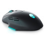 Mysz Dell Alienware Wireless Gaming Mouse AW620M 545-BBFB - Grafitowa