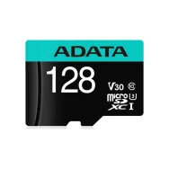 Karta ADATA Premier Pro MicroSDXC 128 GB Class 10 UHS-I/U3 A2 V30 AUSDX128GUI3V30SA2-RA - Czarna - AUSDX128GUI3V30SA2-RA1 | Skle