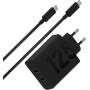 Ładowarka sieciowa Motorola TurboPower 125W Duo PG38C06632 - 2 x USB-C, kabel USB-C 2 m, Czarna