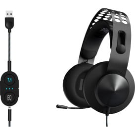 Zestaw słuchawkowy Lenovo Legion H500 Pro 7.1 Surround Sound Gaming Headset GXD0T69864 - Czarny
