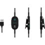 Zestaw słuchawkowy Lenovo Legion H500 Pro 7.1 Surround Sound Gaming Headset GXD0T69864 - Czarny