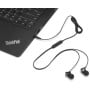 Słuchawki douszne Lenovo Analog In-Ear Headphone Gen II 4XD1J77352 - Czarne