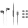 Słuchawki douszne Lenovo 300 USB-C Wired In-Ear Headphones GXD1J77353 - Szare