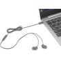Słuchawki douszne Lenovo 300 USB-C Wired In-Ear Headphones GXD1J77353 - Szare