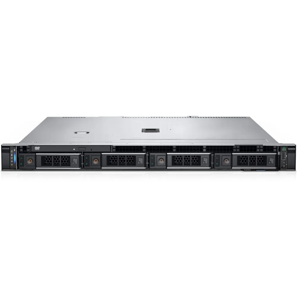 Serwer Dell PowerEdge R250 PER2505AWSE2019, Rack, Intel Xeon E Xeon E-2314, 16GB, 1x(1x480GB), 1xLAN, 3OS, WinSrv 2019 Ess | Skl