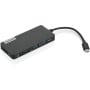 Replikator portów Lenovo USB-C 7-in-1 Hub GX90T77924 - 2x USB-A 3.0, 1x USB 2.0, 1x HDMI 1.4, 1x USB-C, Czytniki TF i SD