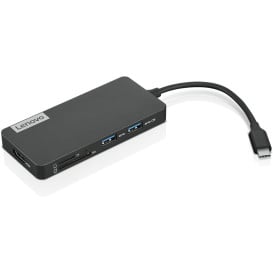 Replikator portów Lenovo USB-C 7-in-1 Hub GX90T77924 - 2x USB-A 3.0, 1x USB 2.0, 1x HDMI 1.4, 1x USB-C, Czytniki TF i SD