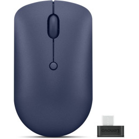 Mysz bezprzewodowa Lenovo 540 USB-C Wireless Compact Mouse GY51D20871 - 2400 DPI, Niebieska