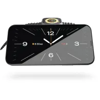 Ładowarka bezprzewodowa Zens Travel 2w1 MagSafe Apple Watch ZEDC24W/00 - do dwóch urządzeń, MagSafe 15W, Apple Watch 5W, Biała