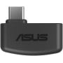 Bezprzewodowy zestaw słuchawkowy ASUS TUF Gaming H3 Wireless 90YH02ZG-B3UA00 - Czarny