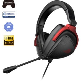Zestaw słuchawkowy ASUS ROG Delta S Core Gaming Headset 90YH03JC-B1UA00 - 7.1, MiniJack, Czarny