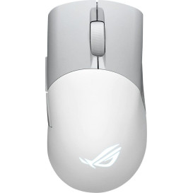 Mysz bezprzewodowa ASUS ROG Keris Wireless AimPoint Gaming Mouse 90MP02V0-BMUA10 - RF, By, USB-C, Optyczny 36000 DPI, Biała