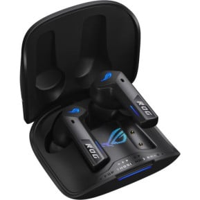 Słuchawki bezprzewodowe ASUS ROG Cetra True Wireless SpeedNova Gaming Earbuds 90YH03Y0-BTUA00 - Czarne